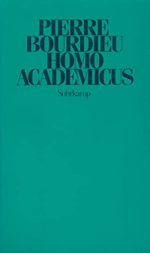 Homo academicus von Suhrkamp Verlag AG